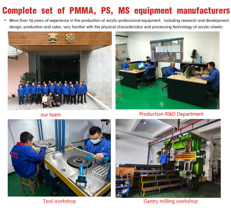 চীন কারখানার গরম বিক্রয় অ্যাক্রিলিক পলিশিং মেশিন এবং মিটর ৪৫ ডিগ্রি অ্যাঙ্গেল বেভেল