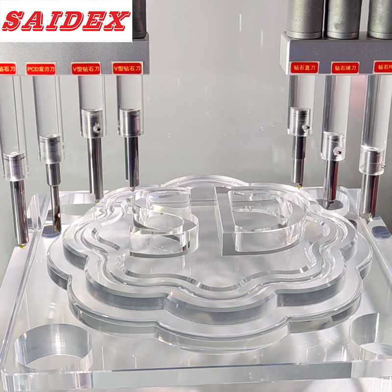 প্রাকটিক্যাল সিএনসি ফ্রিজিং কাটিয়া সরঞ্জাম শিল্প অ্যাক্রিলিক সিএনসি চ্যামফার সরঞ্জাম অ্যাক্রিলিক উচ্চ গতির কাটিয়া জন্য