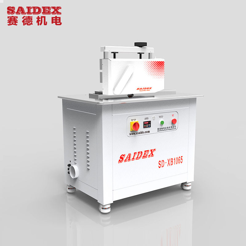 220V 50HZ/60HZ এক্রাইলিক R3 / R4 / R5 গোলাকার কোণ পলিশিং এবং ট্রিমিং মেশিন বিনিময়যোগ্য ছুরি মিটার 45 ডিগ্রি বেভেলড এজ চ্যামফারিং মেশিন