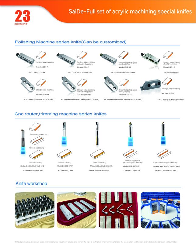 প্রাকটিক্যাল সিএনসি ফ্রিজিং কাটিয়া সরঞ্জাম শিল্প অ্যাক্রিলিক সিএনসি চ্যামফার সরঞ্জাম অ্যাক্রিলিক উচ্চ গতির কাটিয়া জন্য