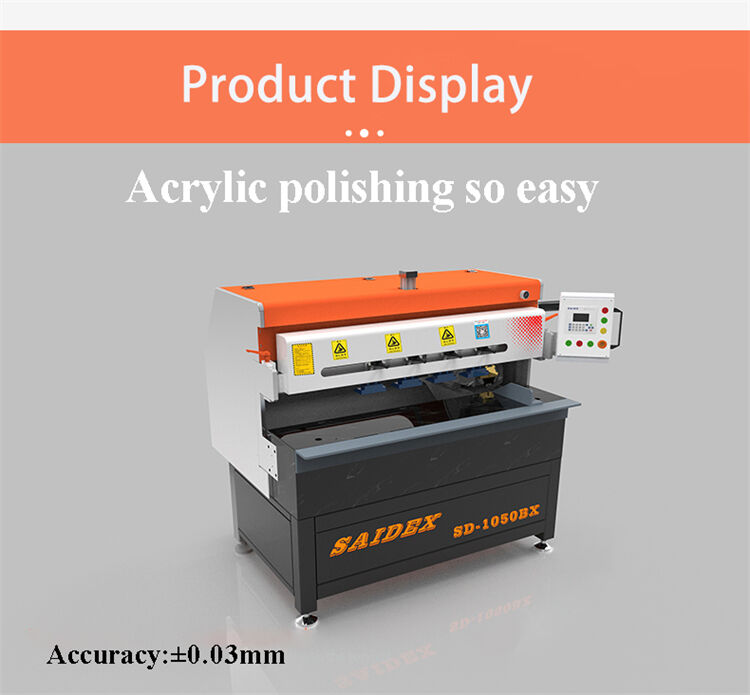 0-60 ডিগ্রি কাটিং অ্যাঙ্গেল সহ 2.5KW এক্রাইলিক পলিশিং মেশিন, ছুরি সামঞ্জস্য করার দরকার নেই