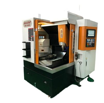 24000rpm স্পিন্ডল গতি SD650 3000kg ওজন এক্রাইলিক সিএনসি মেশিন 400kg সর্বোচ্চ কাজ লোড সঙ্গে ধাতু পলিশিং মেশিন