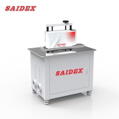 3.5kW 380v দুই খাঁজযুক্ত প্রস্তুতকারক 45 ডিগ্রী অ্যাক্রিলিক প্রান্ত পলিশার PMMA / PE / PC / PS নাম কার্ড ক্লিপের জন্য