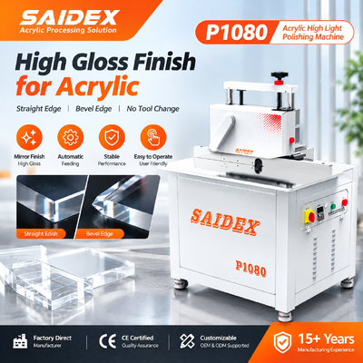 P1080 Acrylic Polishing Machine for High-Gloss Straight and Bevel Edges（No need to change the tool）
